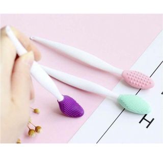 Bàn chải silicone rửa mặt làm sạch mụn đầu đen