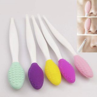 Bàn chải silicone rửa mặt làm sạch mụn đầu đen