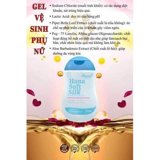 Dung dịch vệ sinh Hana soft silk