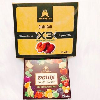 GIẢM CÂN ĐÔNG Y ,MỘC LINH X3