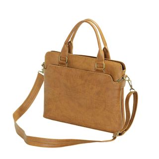 Cặp da công sở Unisex CNT HQ16 thời trang cao cấp BÒ LỢT