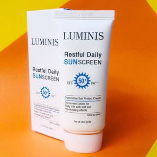 Kem Chống Nắng LUMINIS RESTFUL DAILY SUN CREAM 50ml - Lâu Trôi, Dưỡng Ẩm, Dưỡng Trắng