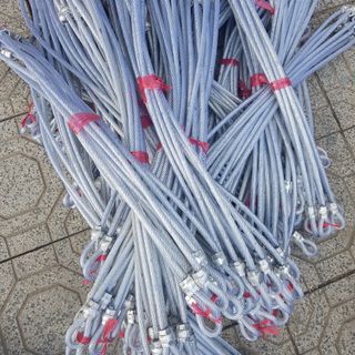 Giá sỉ dây cáp bọc nhựa khoá xe máy, xe đạp (10 ly =>1 mét)