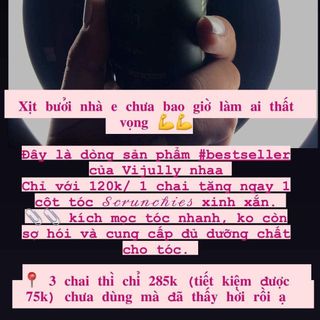 Combo gội, xả, xịt Vijully