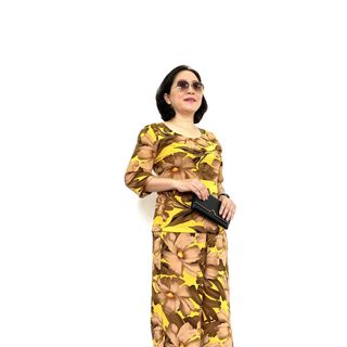 Bộ lanh nhung trung tuổi size 345