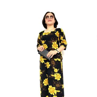 Bộ lanh nhung trung tuổi size 345