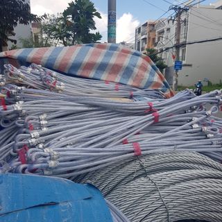 Giá sỉ dây cáp bọc nhựa khoá xe máy, xe đạp (10 ly =>1 mét)