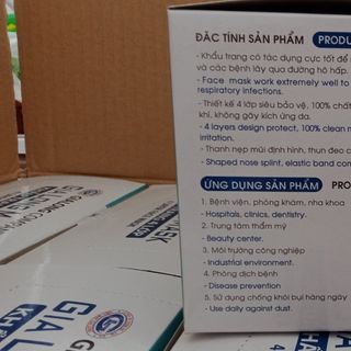 KHẨU TRANG Y TẾ 4 LỚP CAO CẤP GIA LONG