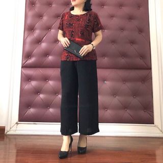 Bộ quần phối áo chất đẹp size 345 giá sỉ