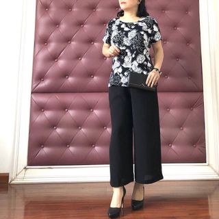 Bộ quần phối áo chất đẹp size 345