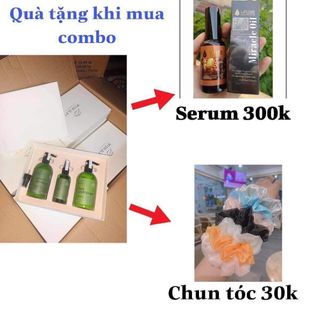 Combo gội, xả, xịt Vijully