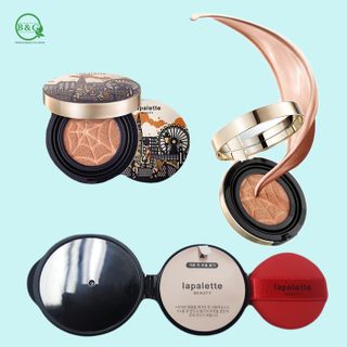 Phấn Nước LAPALETTE SILKY TENSION COVER PACT SPF 50/PA+++, ,12grs - Mềm Mịn, Lâu Trôi, Che Phủ Tốt