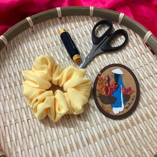 Cột tóc vải scrunchies sỉ