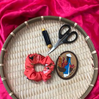 Cột tóc vải scrunchies sỉ