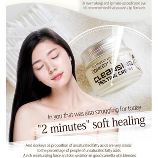 Kem tẩy trang donkey