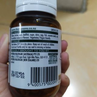 Viên bổ não, tuần hoàn não Thompson's One A Day Ginkgo 6000mg: 60 viên