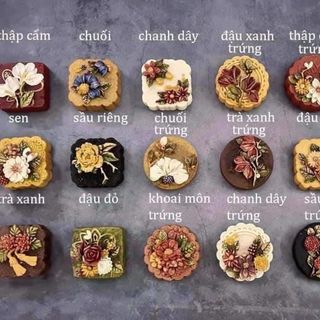 BÁNH TRUNG THU THỦ CÔNG NGHỆ THUẬT