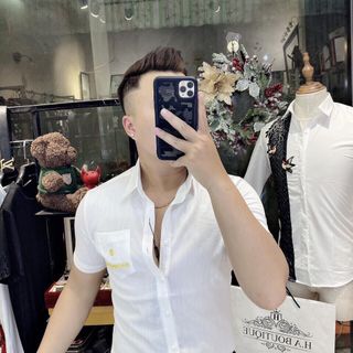 Áo sơ mi nam đũi cotton