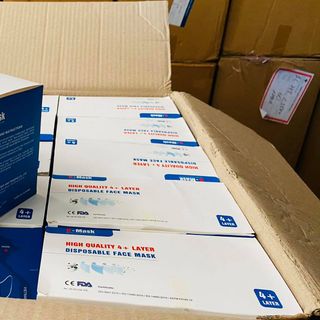 Khẩu trang y tế kháng khuẩn H-Mask - 4 lớp