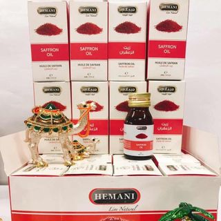 Saffron oil Hemani -Serum saffron- tinh dầu nhuỵ hoa nghệ tây Dubai