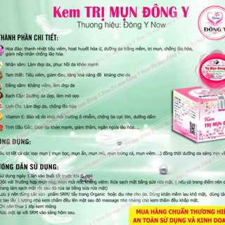 SỈ KEM TRỊ MỤN ĐÔNG Y