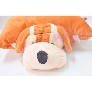 Gối đi xe máy 1 đầu cho bé – hình Chó nâu Pipobun