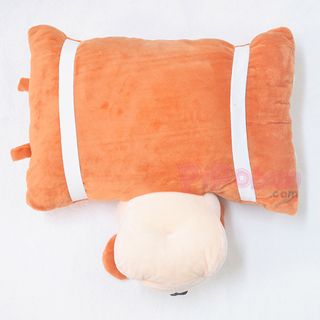 Gối đi xe máy 1 đầu cho bé – hình Chó nâu Pipobun