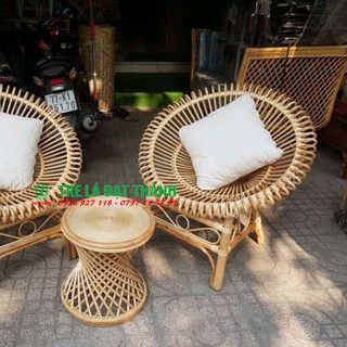 Ghế mây tròn thanh lý