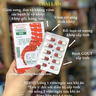 Thuốc trị khớp NOXA 20 Thái Lan