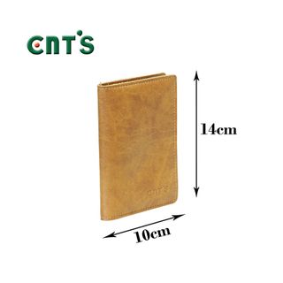 Ví da đựng passport hộ chiếu du lịch CNT VN18 sang trọng NÂU