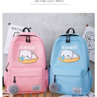 Ba lô nữ đựng vừa a4 nhé