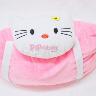 Gối đi xe máy 1 đầu cho bé – hình Kitty - Pipobun giá sỉ