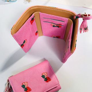 Ví nữ trái cây (dâu tây)