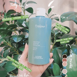 Nước Hoa Hồng Fraijour Original Herb Wormwood Calming Toner 500ml
