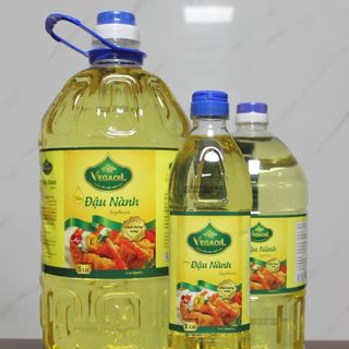 Thùng Dầu đậu nành Vegaoil 1 lít