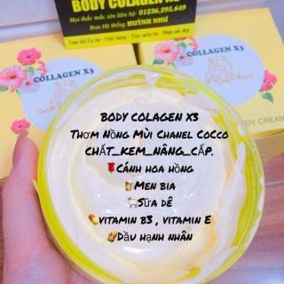 Kem body Collagen X3 - hàng thường giá sỉ