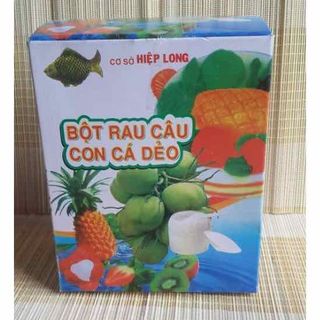 Bột rau câu con cá dẻo Hiệp Long ( hộp 12 gói x 10gr ) Combo 10 hộp giá sỉ