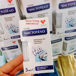 TẨY NỐT RUỒI SUPERCHISTOTEL NGA
