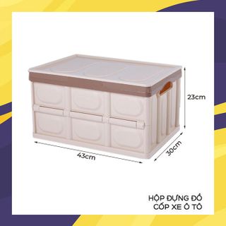 Hộp đựng đồ cốp xe ô tô 55L - hopdungdocopxeoto
