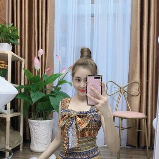 Set_Lụa thổ cẩm giá sỉ