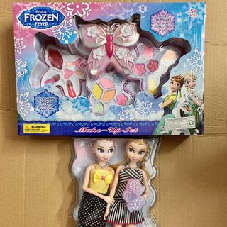 Combo búp bê elsa và bộ bướm trang điểm thật Mới
