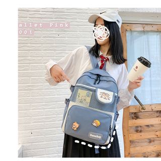 Balo nữ Dameibag chất vải canvas chống thấm mềm mịn siêu đẹp VIDEO
