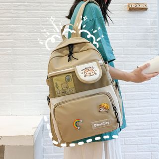 Balo nữ Dameibag chất vải canvas chống thấm mềm mịn siêu đẹp VIDEO