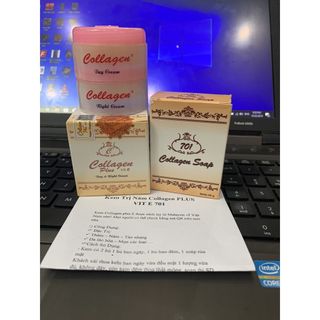 bộ kem trị nám collagen plus vit e 701
