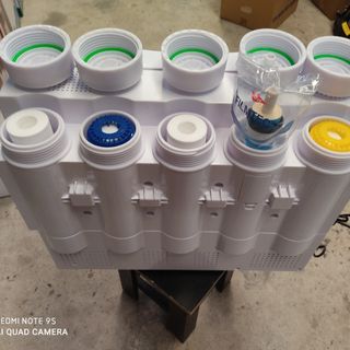 Máy lọc nước treo tường nóng lạnh nguội tích hợp ozone rửa rau