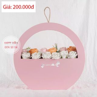 Giỏ treo hoa hồng giâ sỉ