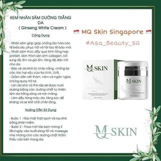 Kem face nhân sâm MQ Skin