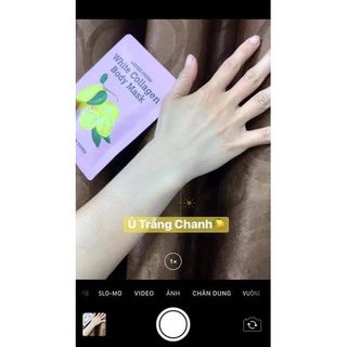Ủ CHANH SIÊU TRẮNG 1 HỘP 3 GÓI