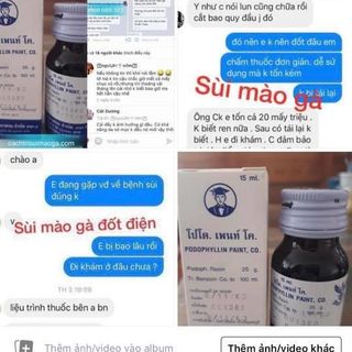 Thuốc Podophyllin 25% Thái Lan