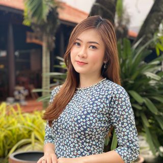 ÁO DÀI TRUYỀN THỐNG HỌA TIẾT HOA CÚC NHÍ ( ÁO KÈM QUẦN)